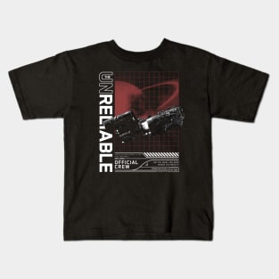 Unreliable Space Vessel Kids T-Shirt